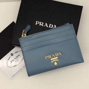 PRADA Vitello Move Card Wallet